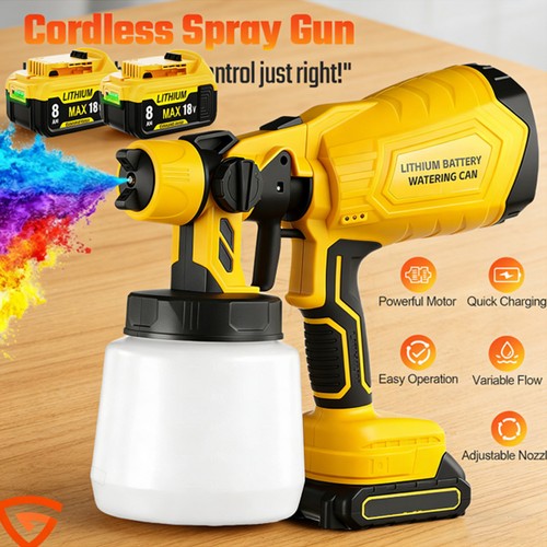 Cordless paint sprayer - paint,